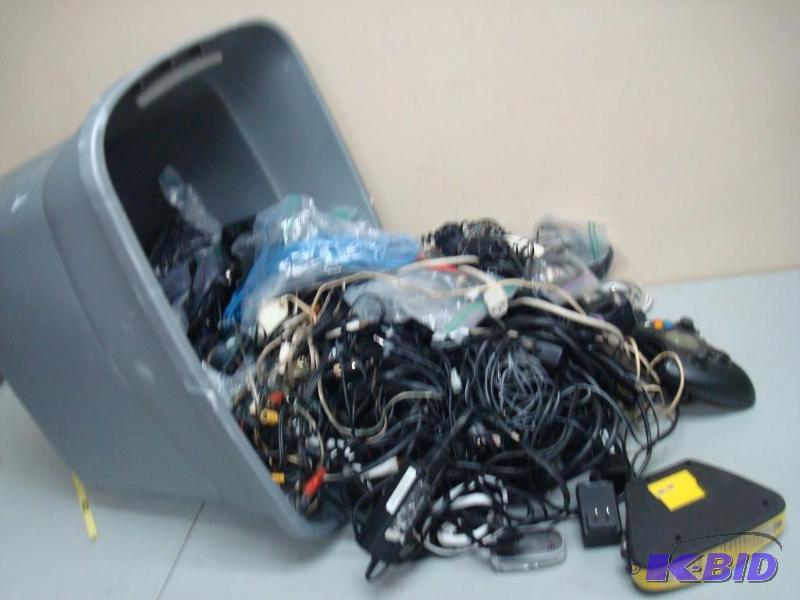 Bin Filled With Wires...