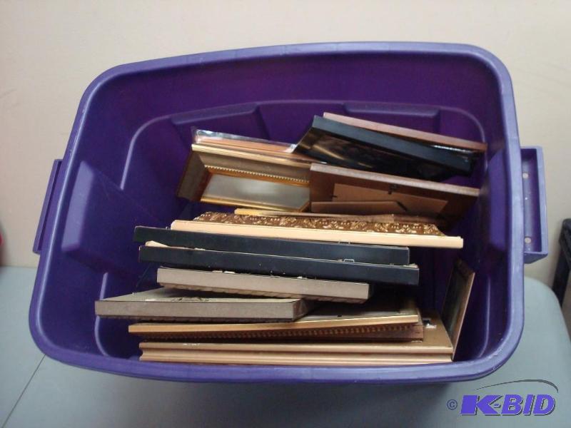 Bin With Frames In It...