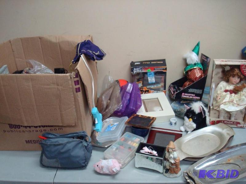 Box Filled With Mixed Items...