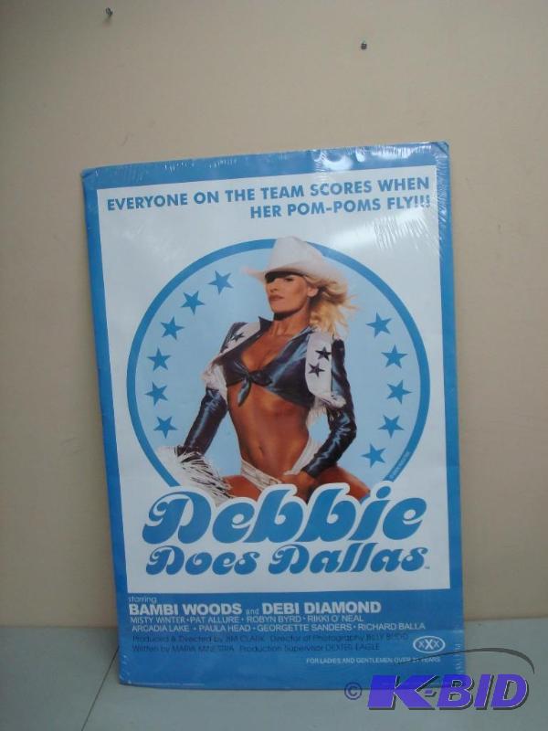 Debbie Does Dallas Poster, Some Wear...