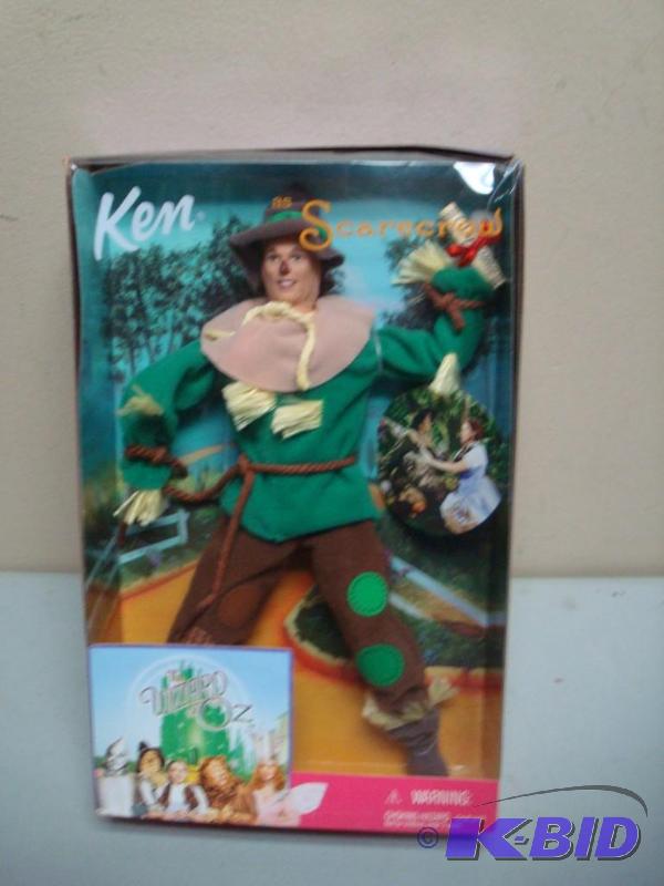 Wizard Of Oz Ken Scarecrow Doll, New In The P...