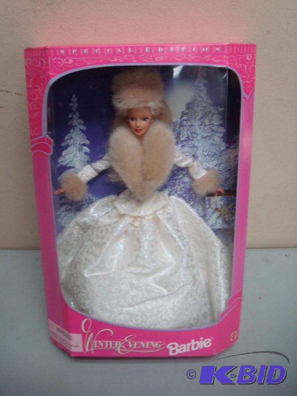 Winter Evening Barbie&nbspDoll, New In The P...