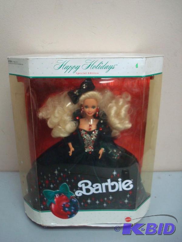 Happy Holidays Barbie&nbspDoll, New In The ...