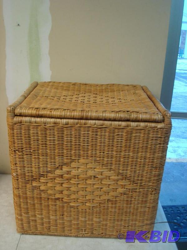 Wicker Laundry Basket, Some Wear...