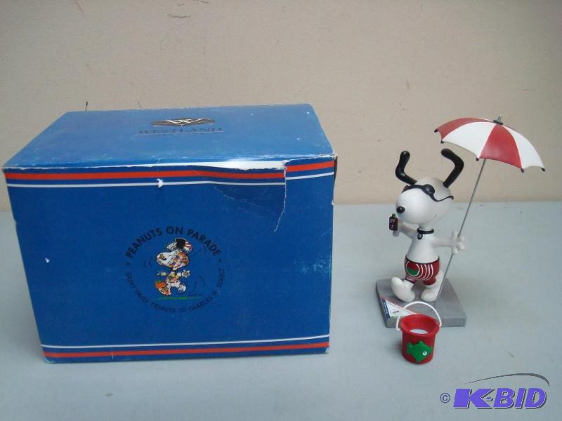 Fun In The Sun Snoopy Peanuts On Parade Figur...