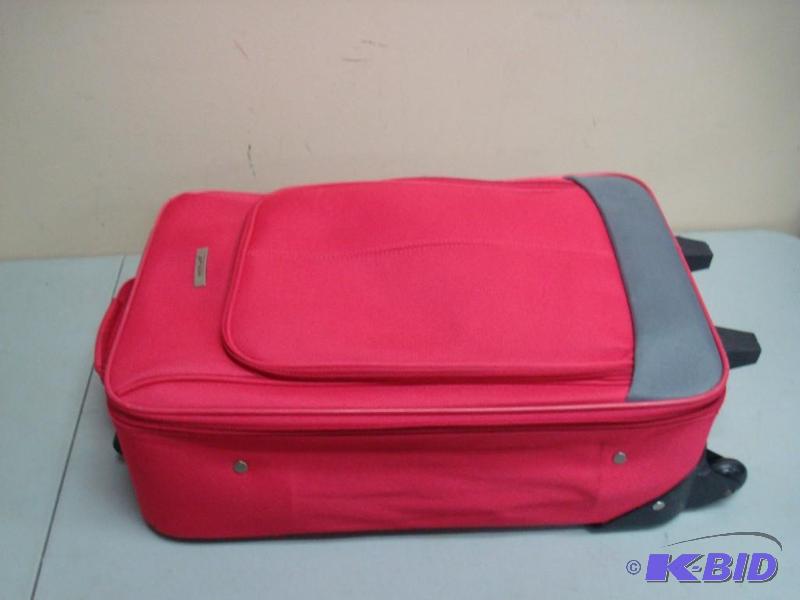 Small Pink Roller Bag, Good Condition...