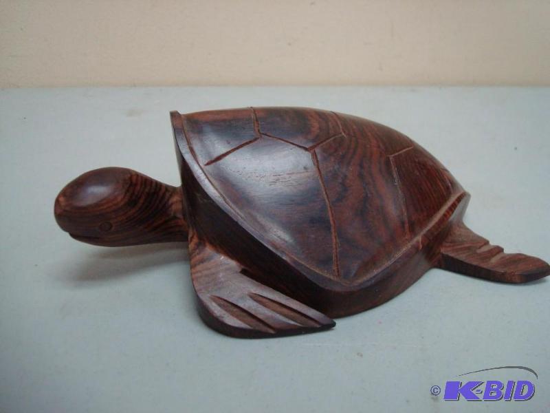 Carved Wood Turtle...
