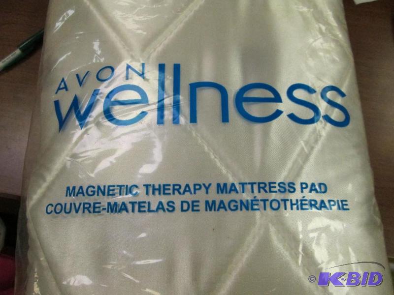 lot 69 image: Avon magnetic therapy blanket mattress pad...