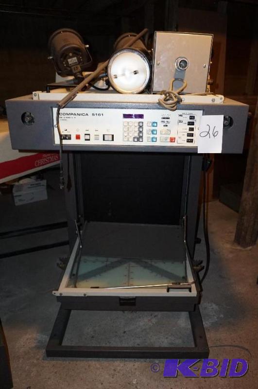 Companica Model 5161 Vertical Camera System F...
