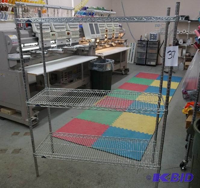 Stainless Steel NSF Approved 5 Wire Shelving...