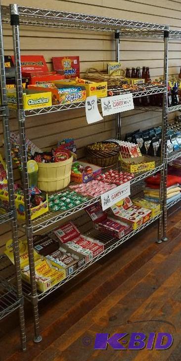 Stainless Steel NSF Approved 5 Wire Shelving...