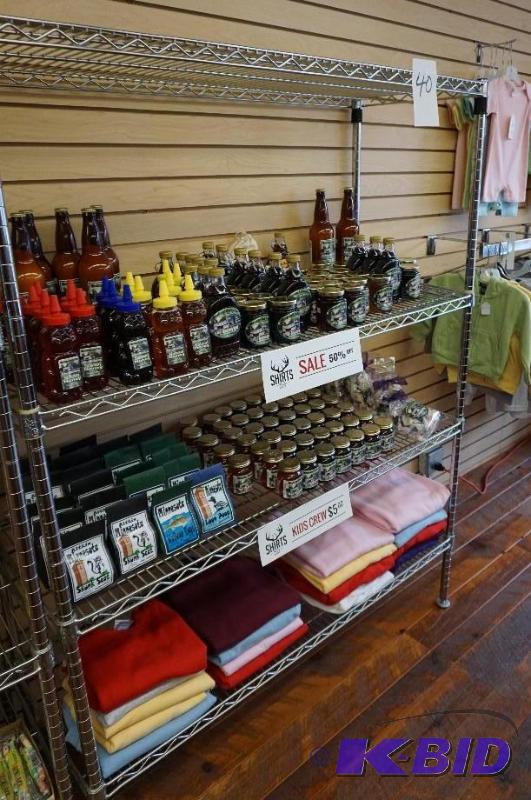 Stainless Steel NSF Approved 5 Wire Shelving...