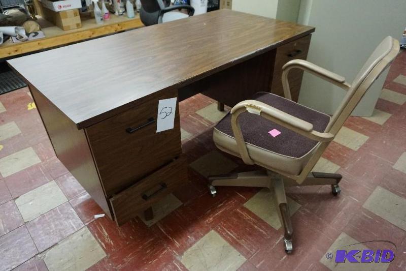 Office Desk and Chair Set With Wood &nbsp4 D...