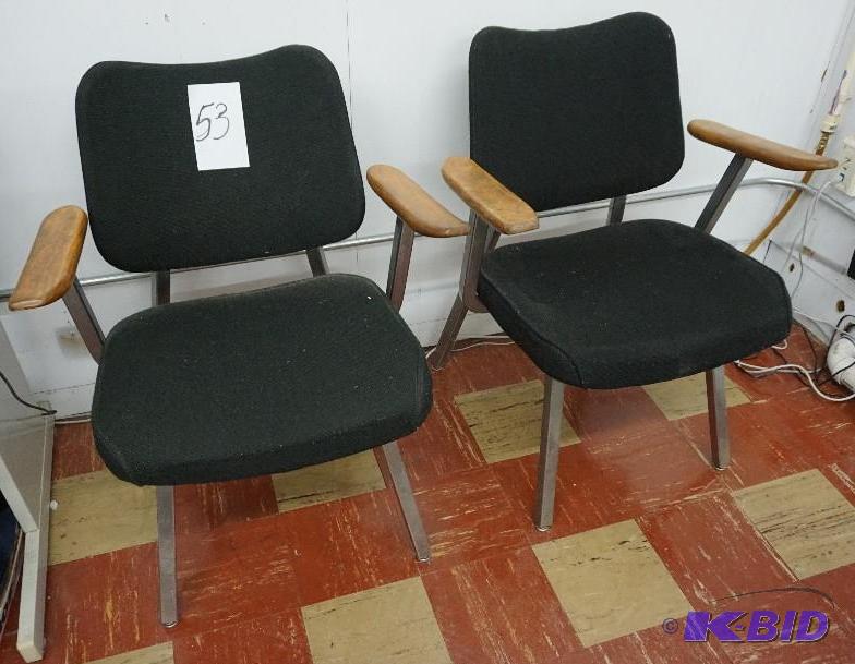 Set of 2 Office Waiting Room Guest Sitting Ch...