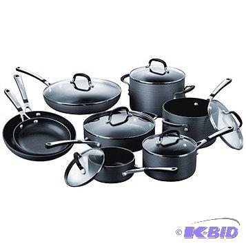New Simply Calphalon 14pc&nbspHard Anodized ...