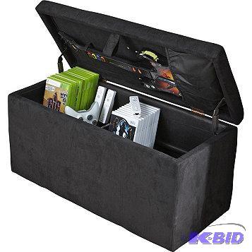 New Gaming Storage Bench - Black in Color - M...
