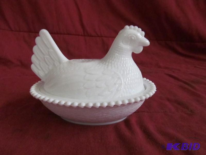 Chicken on Nest