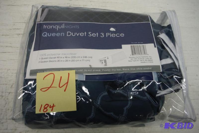 Tranquil Nights Queen Duvet Set 3 pc.