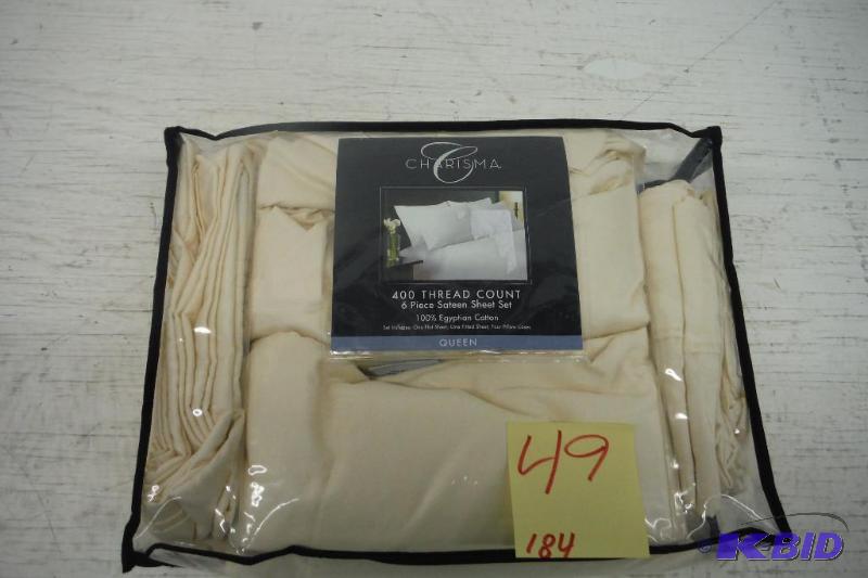 400 Thread Count 6 pc. Satin Sheet set