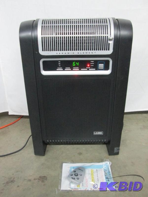 lot 26 image: Lasko 1500 Watt Cyclonic Heater
