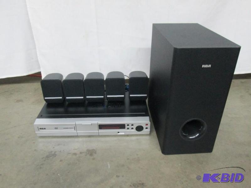 lot 4 image: RCA 1000 Watt DVD Home Theater System