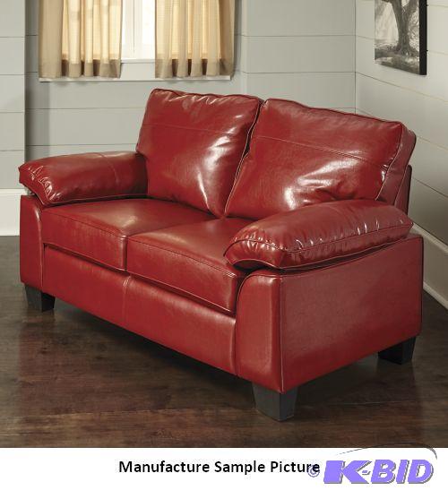lot 1 image: Red Hacienda Loveseat -&nbspWhether youre r...
