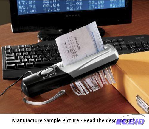 lot 119 image: Hand Held Paper Shredder - This compact, inex...