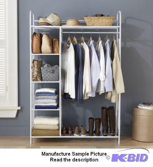 lot 128 image: Ultimate Organizer - White - Sturdy steel org...