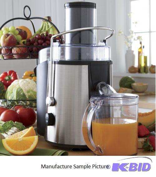 lot 30 image: Juice Extractor - Silver - This extractor wil...