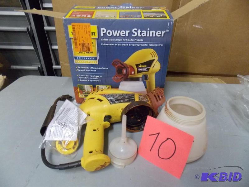 lot 10 image: Wagner Power Stainer - Used - Tested Works