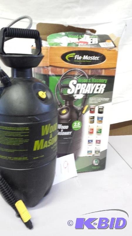 lot 119 image: Wood and Masonry Sprayer Used
