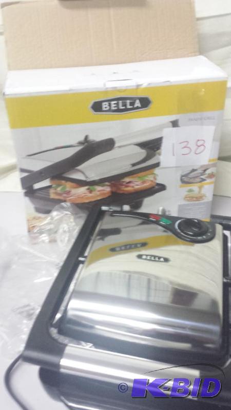 lot 138 image: Bella Panini Grill