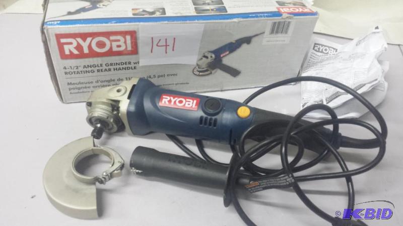 lot 141 image: 4 12  Angle Grinder