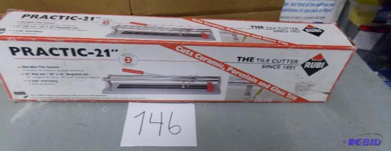 lot 146 image: Rubi Practic 21 Tile Cutter