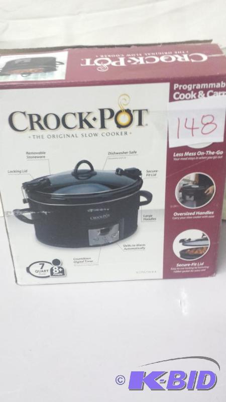 lot 148 image: Crock Pot 7 Quart