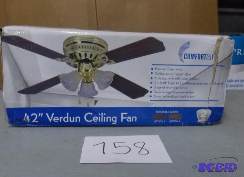 lot 158 image: 42 Vedrdum Ceiling Fan