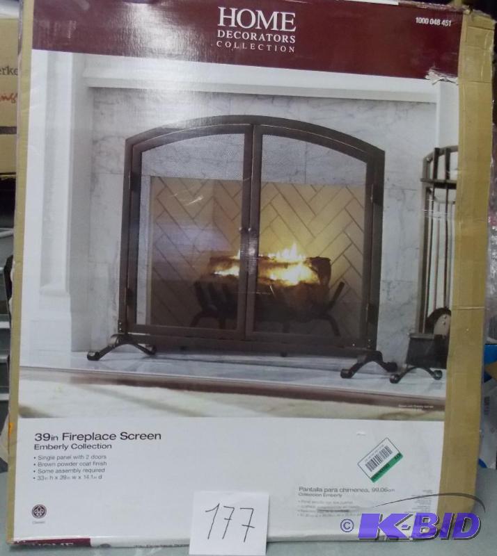 lot 177 image: Fireplace Screen