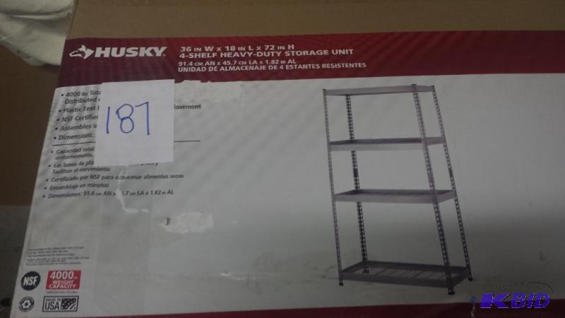 lot 187 image: SHELF