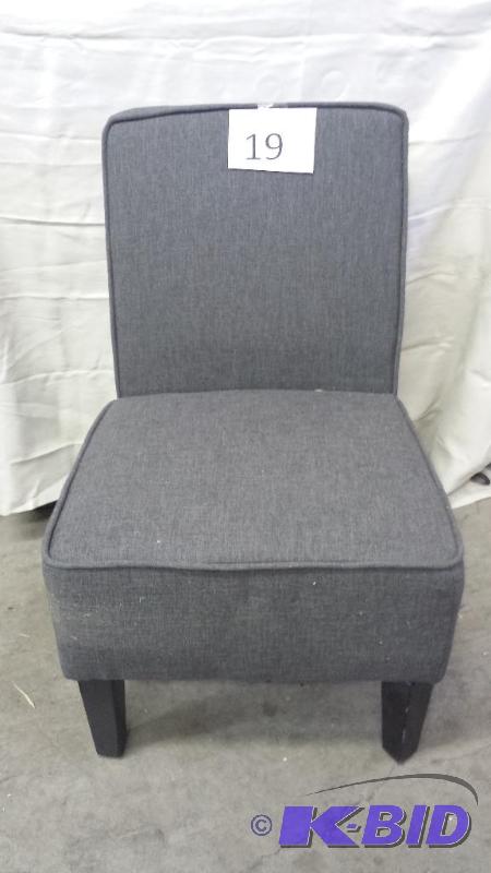 lot 19 image: Gray Chair
