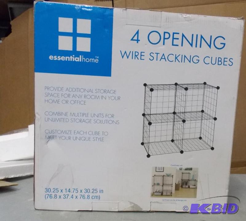 lot 197 image: Wire stacking Cube