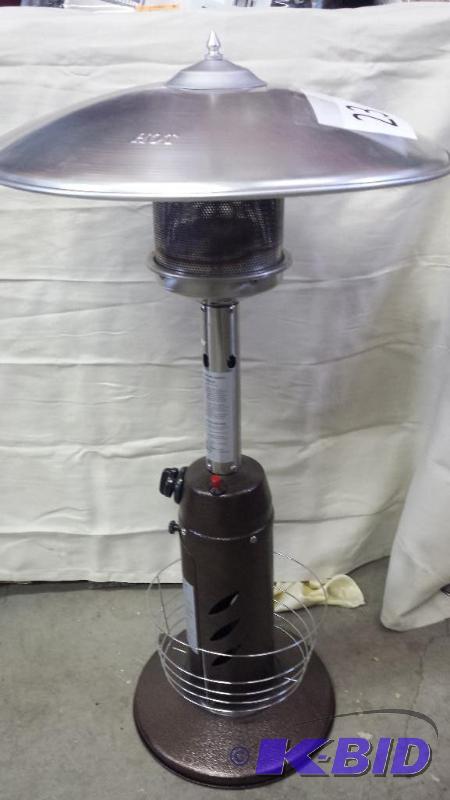 lot 23 image: Powder Coated Outside Heater- Customer Return Not Tested