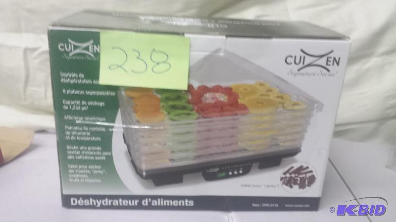 lot 238 image: Food Dehydrator