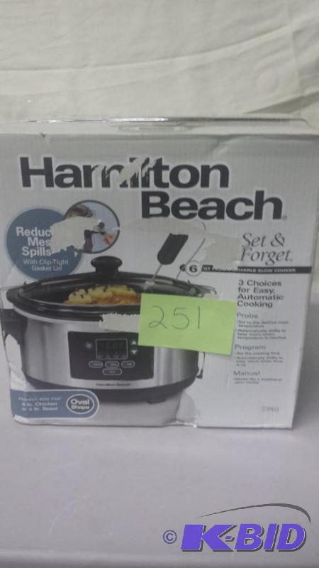 lot 251 image: Slow Cooker