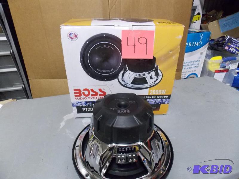 lot 49 image: Boss Audio System 2000V Subwoofer