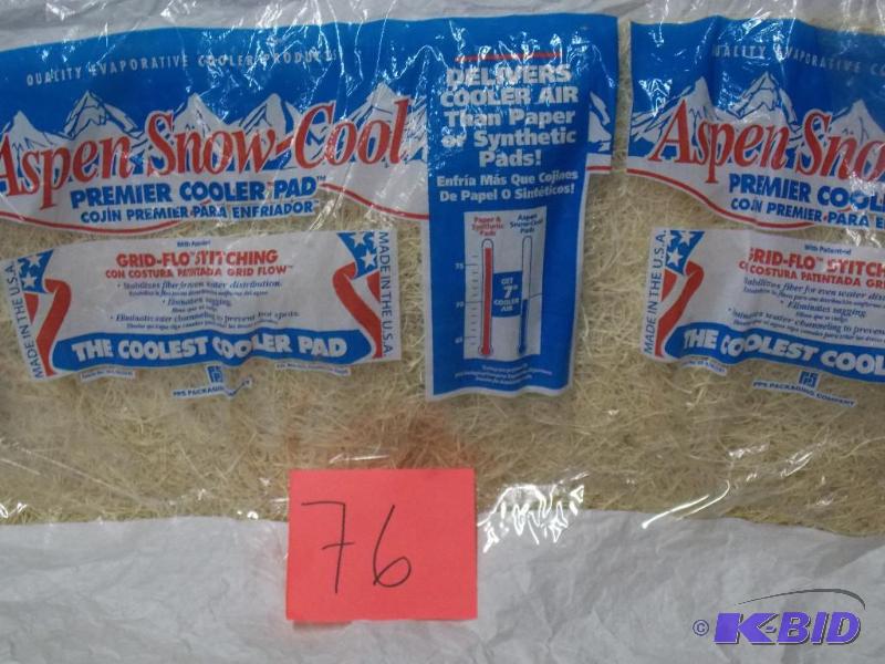 lot 76 image: Lot of 6 Aspen Snow Cool Premier cooling pad New