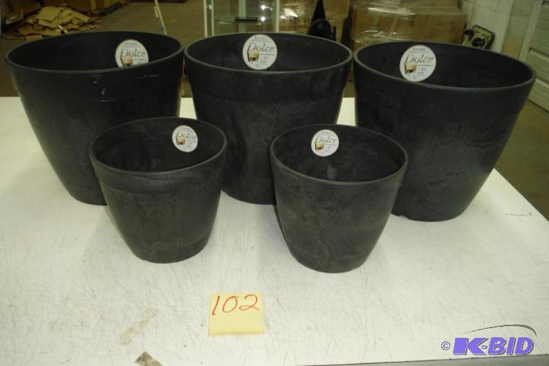 5 Dolce Self Watering Pots