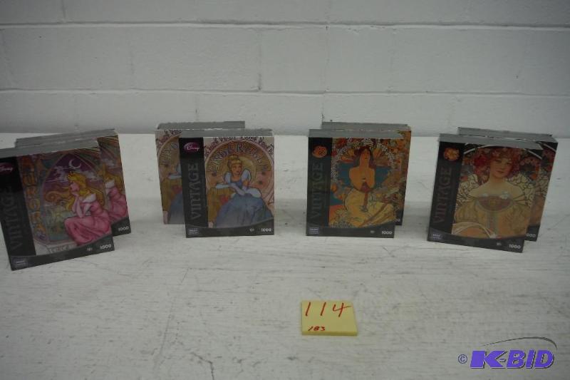 8  Vintage Puzzles NEW