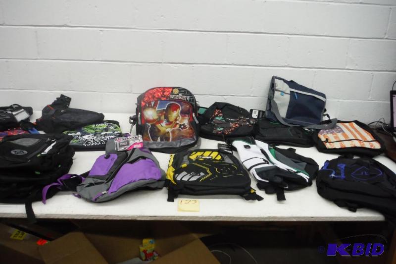 Lot of 24 Backpacks and bags