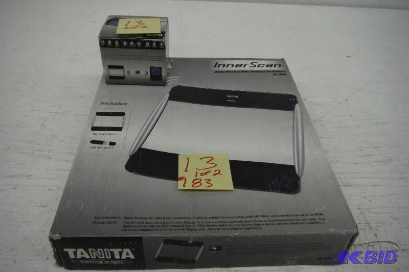 Tanita Innerscan Scale With Remote Tabletop Display
