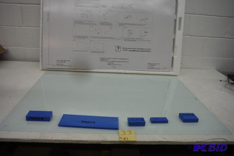 Magnetic glass board 46.75 x 35 Brand New